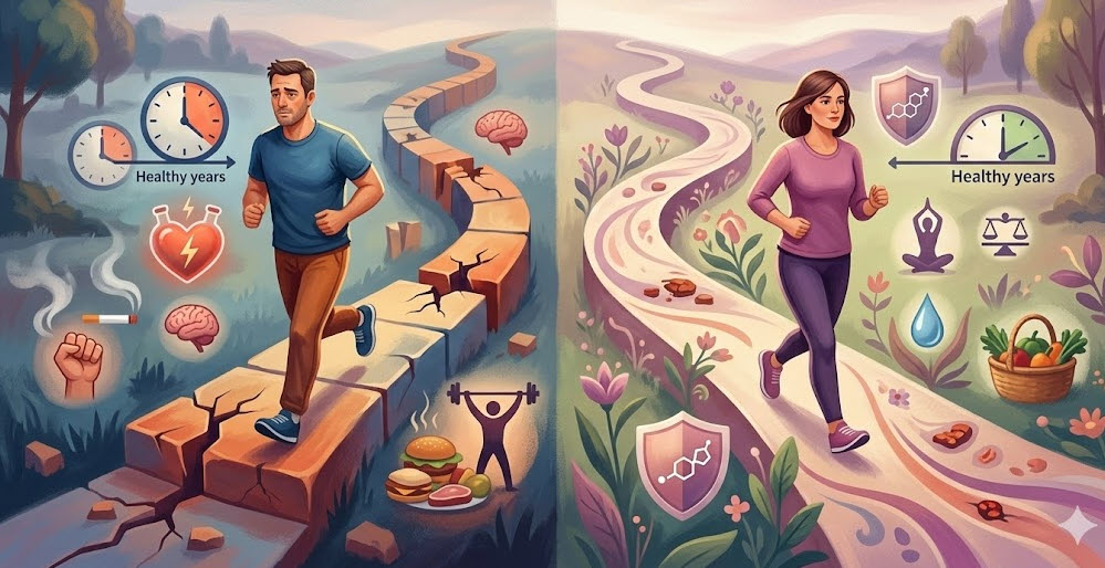 Vì sao nam giới dễ mắc bệnh tim sớm hơn phụ nữ?- Ảnh 1.