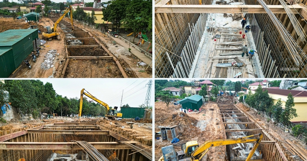 Đại công trường 920 tỷ đồng ‘giải cứu’ ngập úng phía Tây Bắc Hà Nội