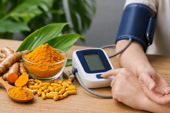Người bệnh huyết áp có nên uống nghệ mỗi ngày?- Ảnh 1.