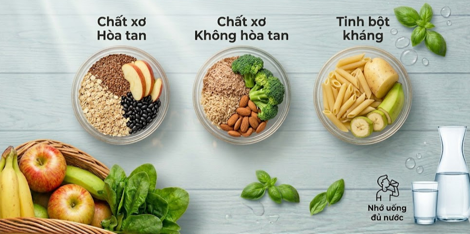Có 2 hay 3 loại chất xơ thiết yếu và tại sao cần bổ sung đủ?- Ảnh 1. Có 2 hay 3 loại chất xơ thiết yếu và tại sao cần bổ sung đủ?- Ảnh 1.