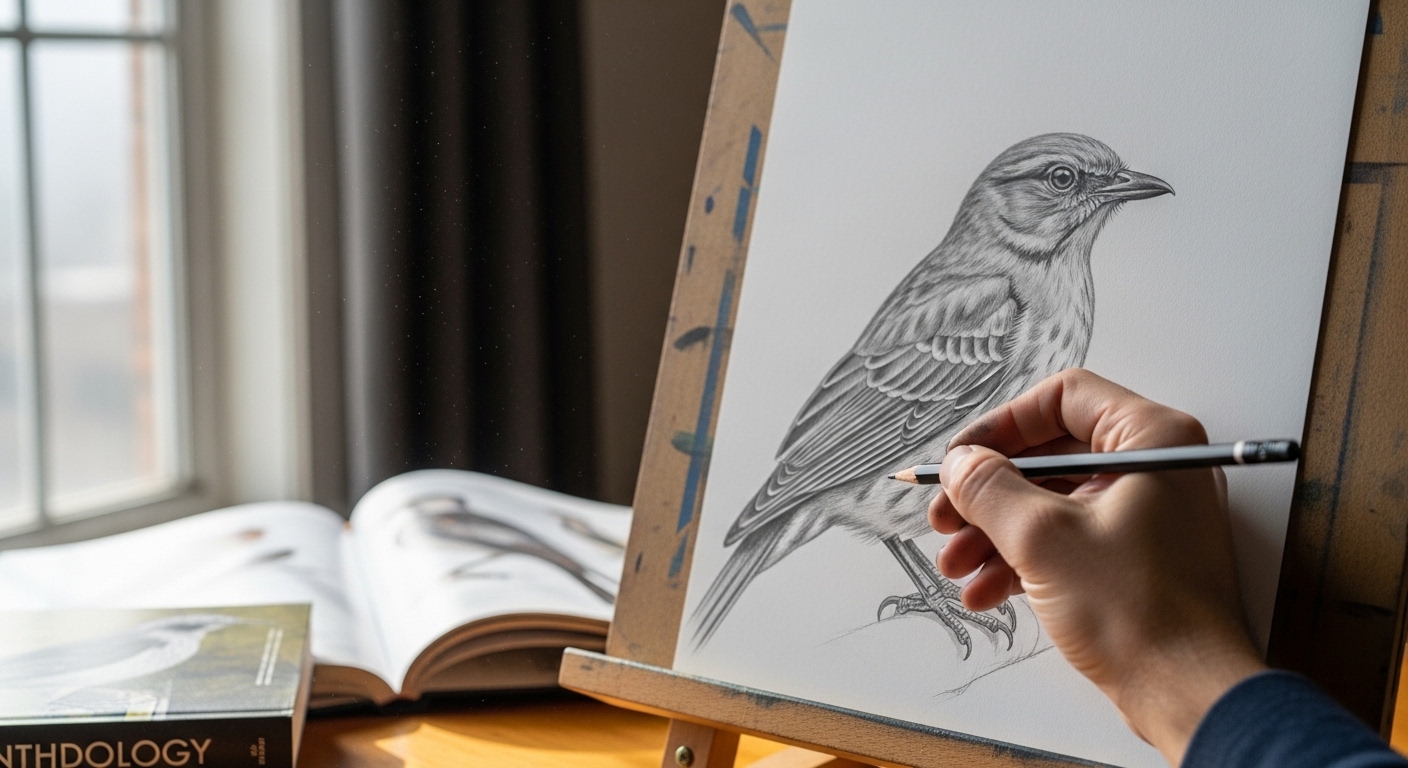 Khám Phá Nghệ Thuật Vẽ Chim Đỉnh Cao Tại Https//birddrawing.com/