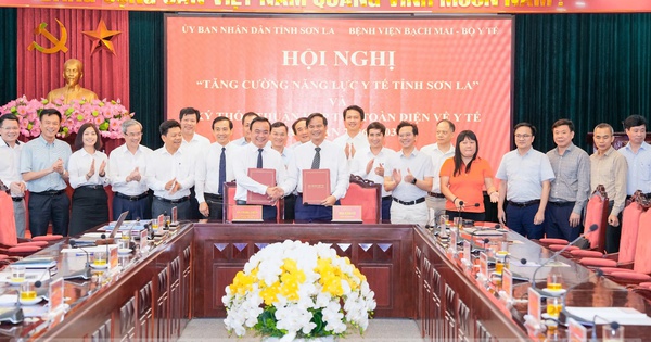 Bệnh viện Bạch Mai sẽ hỗ trợ chuyên môn để Sơn La có cơ sở y tế tuyến tuyến cuối của Tây Bắc