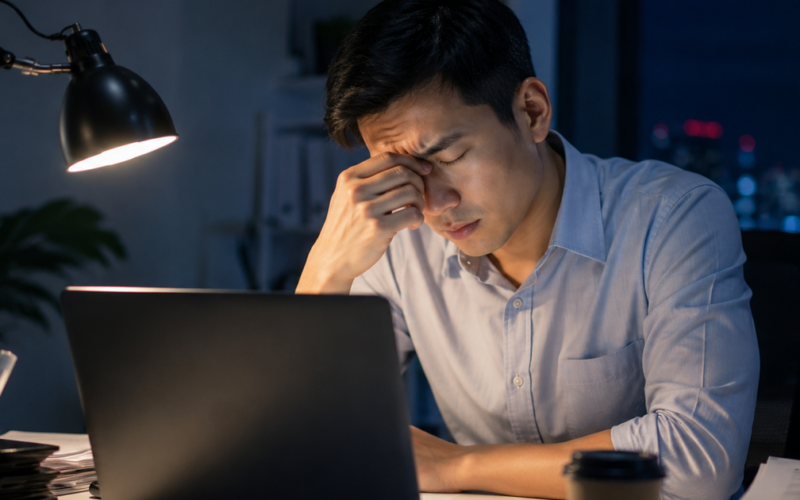 Nam giới trẻ tăng huyết áp vì thức khuya: Xu hướng đáng lo sau tuổi 30