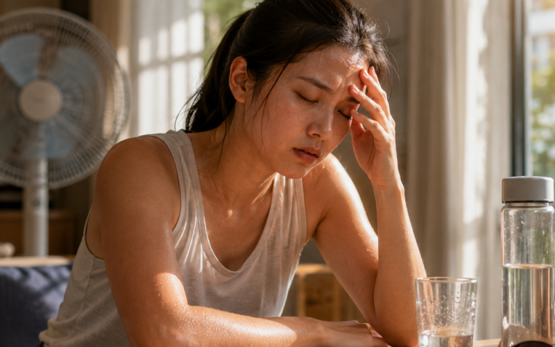 Đau đầu mùa nắng nóng khi nào trở nên nguy hiểm?