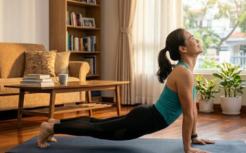 6 bài tập thể dục buổi sáng giúp siết eo hiệu quả sau tuổi 55