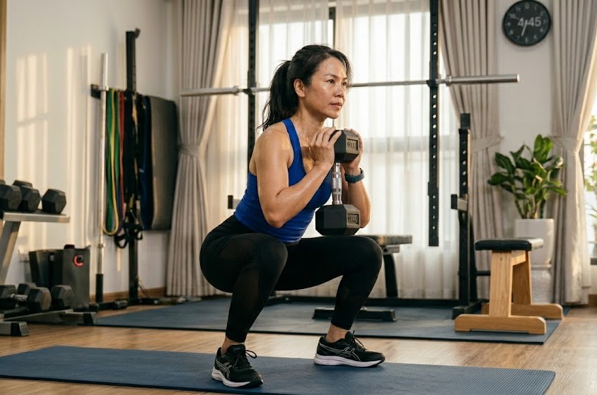 6 bài tập thể dục buổi sáng giúp siết eo hiệu quả sau tuổi 55- Ảnh 6.