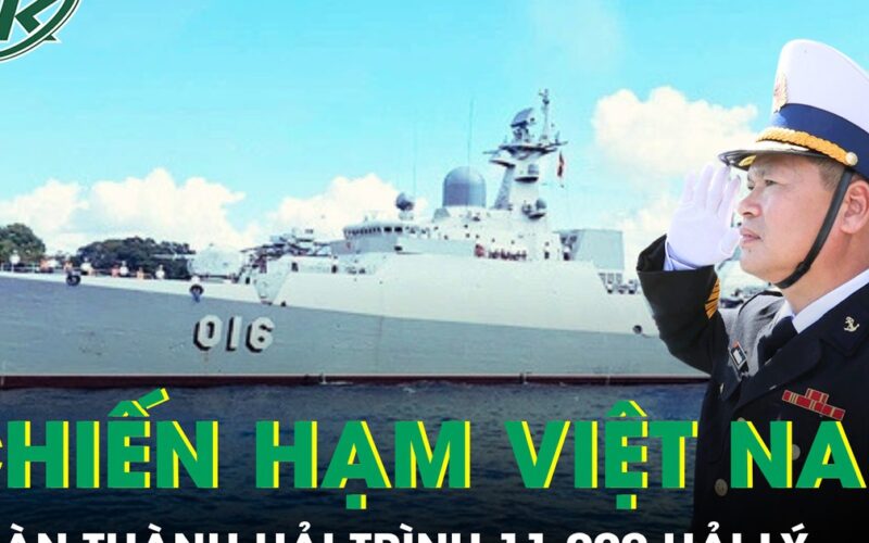 Chiến hạm Việt Nam lần đầu đi xa nhất lịch sử, hoàn thành hải trình 11.000 hải lý