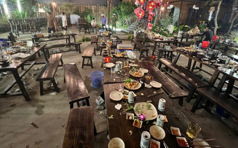 Khởi tố vụ dùng ly thủy tinh đập vào đầu nhau sau chầu nhậu