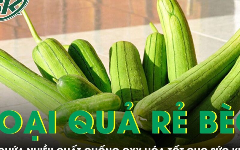 Loại quả rẻ bèo bán đầy chợ nhưng lại chứa nhiều chất chống oxy hóa tốt cho sức khỏe