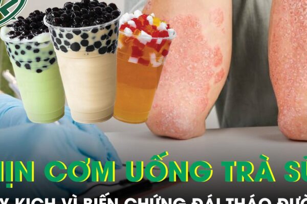 Thiếu niên nguy kịch vì biến chứng đái tháo đường sau thời gian dài nhịn cơm uống trà sữa