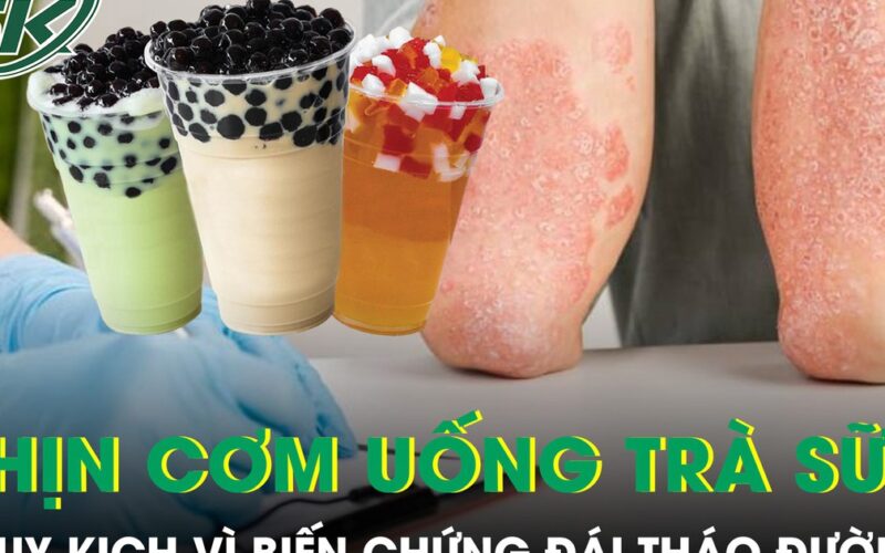 Thiếu niên nguy kịch vì biến chứng đái tháo đường sau thời gian dài nhịn cơm uống trà sữa