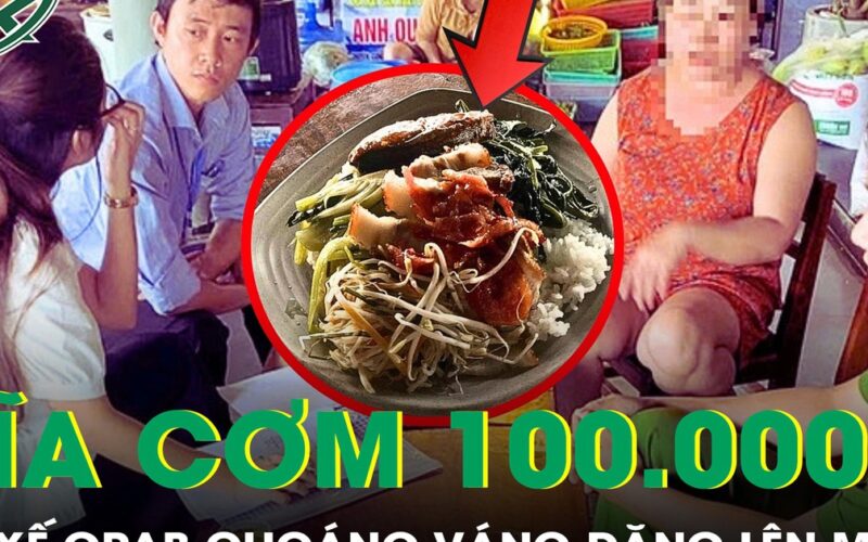 Đĩa cơm vỉa hè 100.000 đồng ở Huế khiến tài xế Grab choáng váng, thực hư ra sao?