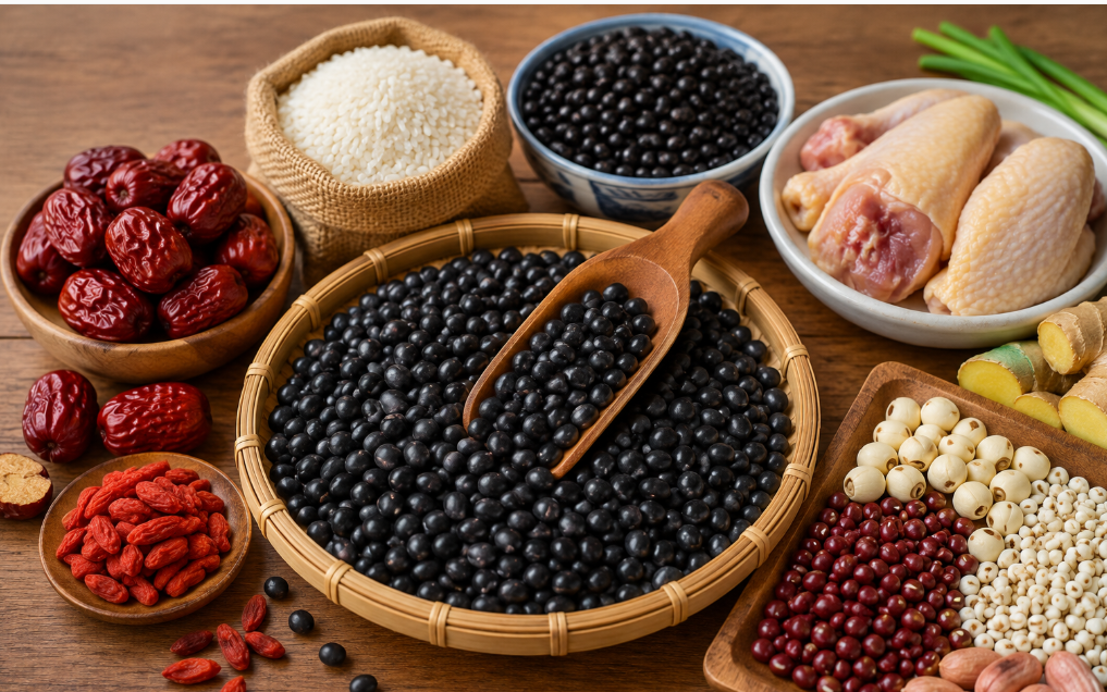 Món ăn từ đậu đen dưỡng gan, thanh nhiệt - Ảnh 2.