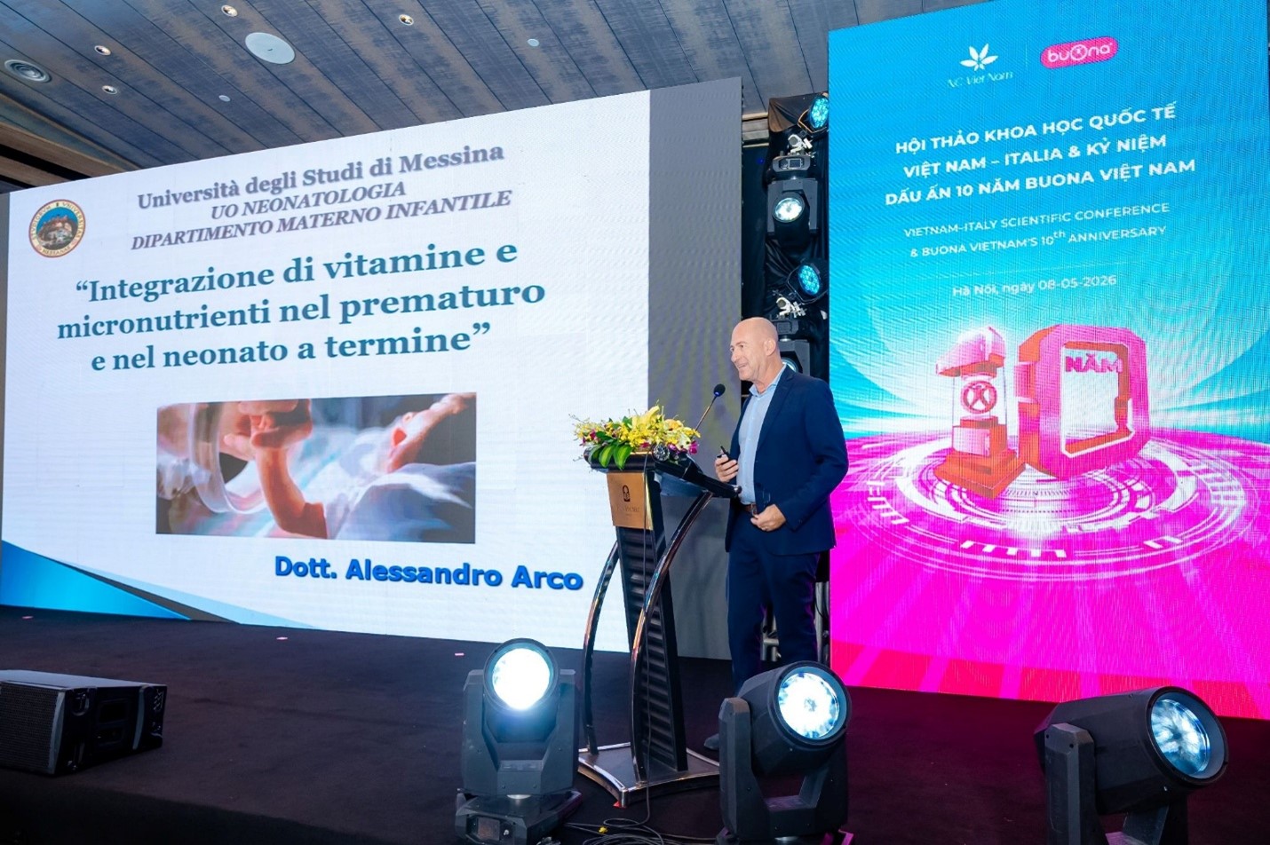 picture2-17787578752651682403791 Hội thảo Khoa học Quốc tế Việt Nam Italy: Bước tiến mới trong sơ sinh học và dấu ấn 10 năm Buona Việt Nam- Ảnh 1.