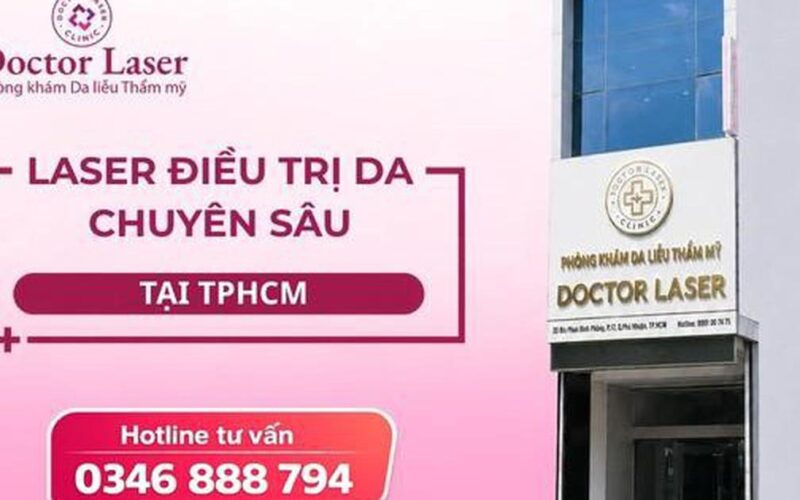 Phòng khám Da liễu Thẩm mỹ ứng dụng laser chuyên sâu
