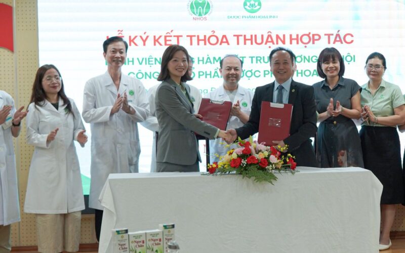 Ngọc Châu ký kết thỏa thuận hợp tác cùng Bệnh Viện Răng Hàm Mặt Trung Ương Hà Nội