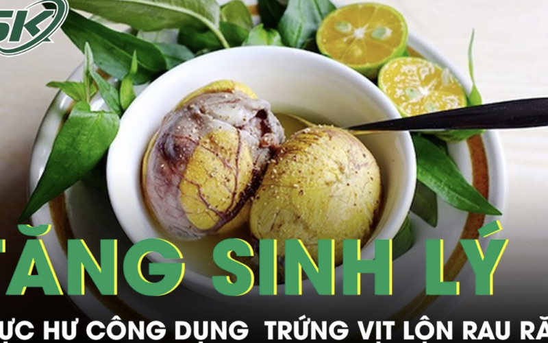Ăn trứng vịt lộn với rau răm có thực sự giúp tăng sinh lý nam giới?