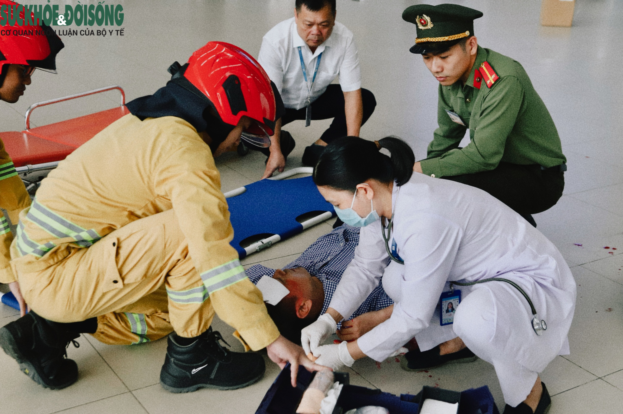 Diễn tập xử lý tình huống khẩn nguy an ninh sân bay- Ảnh 11.