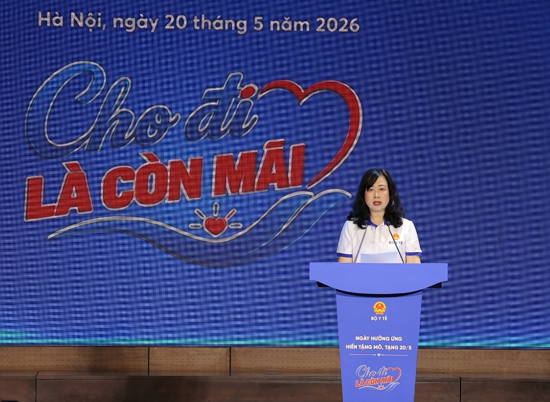Bộ trưởng Đào Hồng Lan: “Cho đi là còn mãi” - hồi sinh những cuộc đời- Ảnh 3.