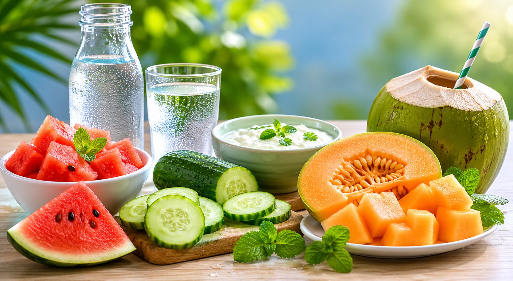 Mẹo ăn trái cây giúp cấp nước cho cơ thể những ngày nắng nóng- Ảnh 1.