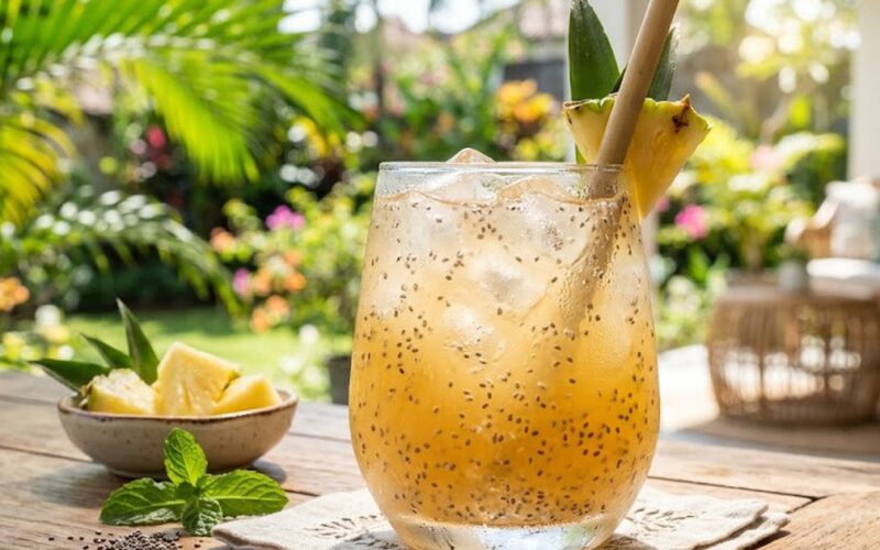 4 công thức nước dứa thanh mát mùa hè tốt cho tiêu hóa và tăng sinh collagen