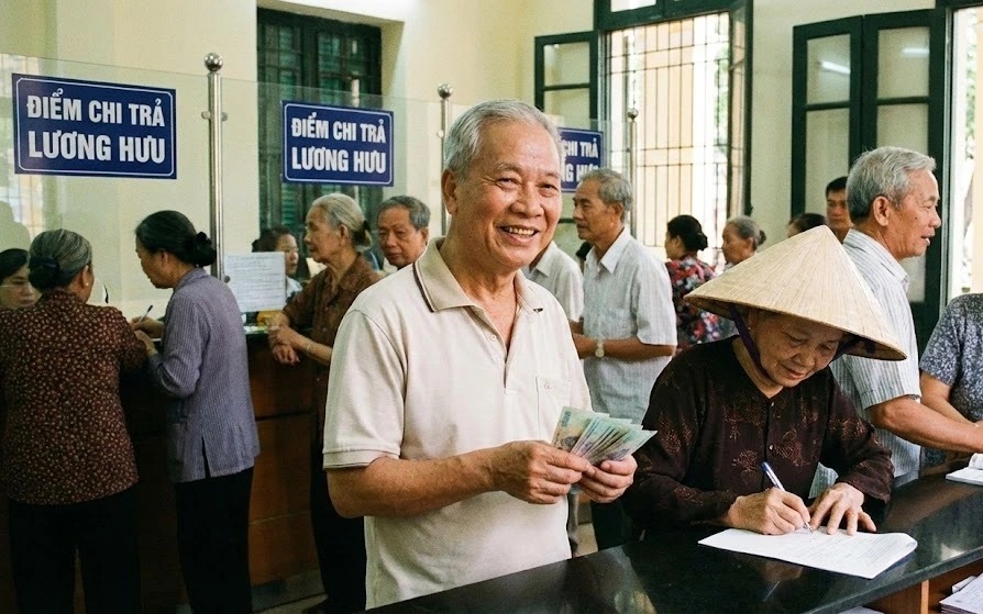 Lịch chi trả lương hưu và trợ cấp BHXH tháng 6/2026 chi tiết