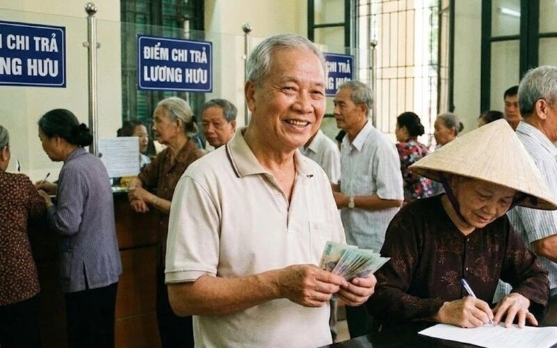 Lịch chi trả lương hưu và trợ cấp BHXH tháng 6/2026 chi tiết