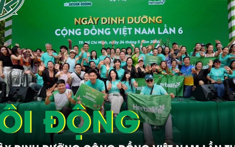 Hơn 3.000 người hưởng ứng Ngày Dinh dưỡng cộng đồng Việt Nam lần thứ 6 tại TP Hồ Chí Minh