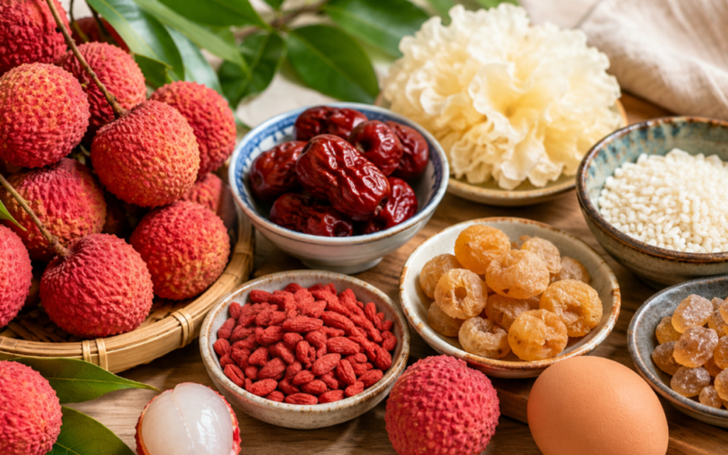 Quả vải có tác dụng gì? 4 cách kết hợp quả vải giúp bổ khí huyết