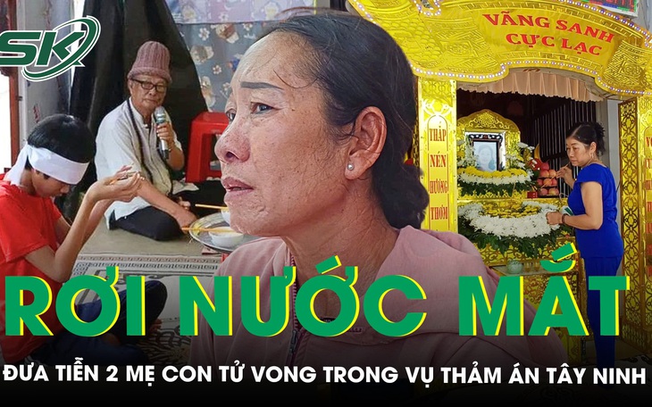 Rơi nước mắt cảnh đoàn người đưa tiễn 2 mẹ con tử vong trong vụ thảm án Tây Ninh