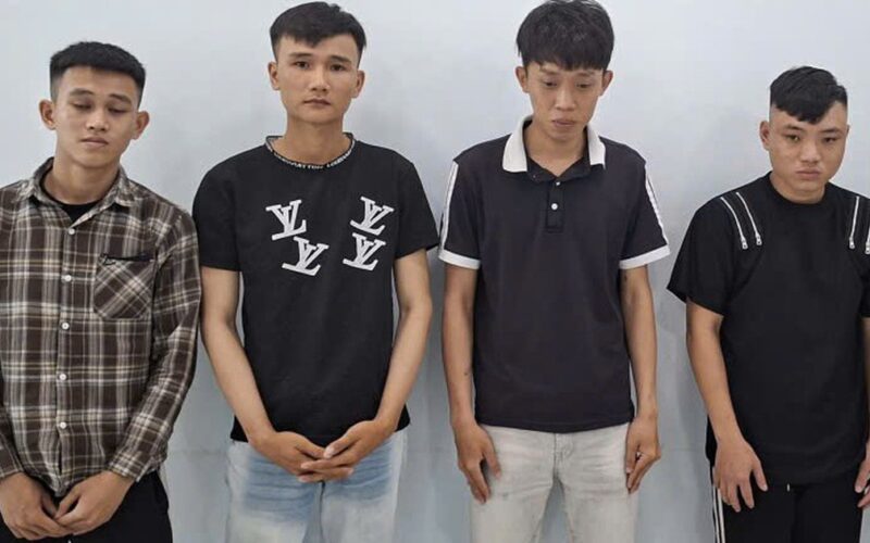 Khởi tố, bắt tạm giam 4 thanh niên dùng dao, vỏ chai bia đánh người gây thương tích