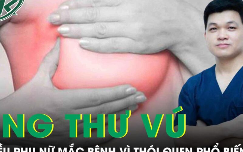 Nhiều phụ nữ mắc ung thư vú vì những thói quen phổ biến này