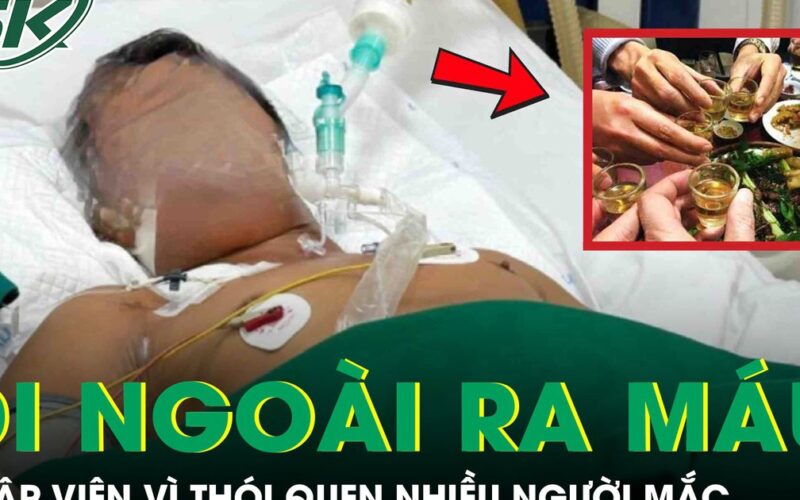 Người đàn ông nôn ra máu, gan tổn thương nặng vì thói quen nhiều người vẫn làm hằng ngày