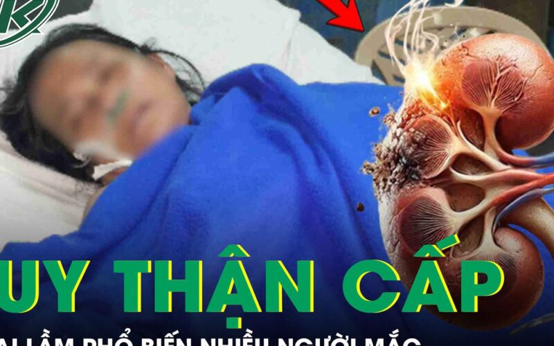 Cụ bà 76 tuổi hôn mê, suy thận cấp vì sai lầm phổ biến nhiều người mắc