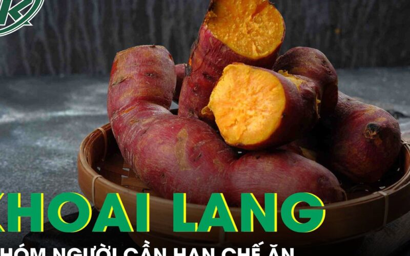 Khoai lang rất tốt nhưng 3 nhóm người sau đây cần đặc biệt thận trọng khi ăn