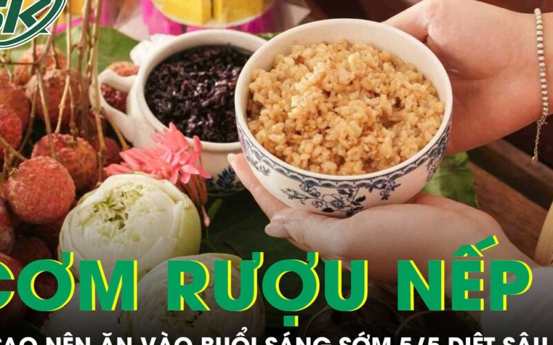 Vì sao quan niệm ăn cơm rượu nếp sáng 5/5 để diệt sâu bọ?