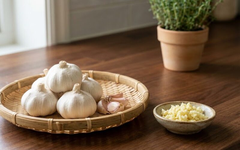 Nên ăn tỏi vào sáng, trưa hay tối là tốt nhất?