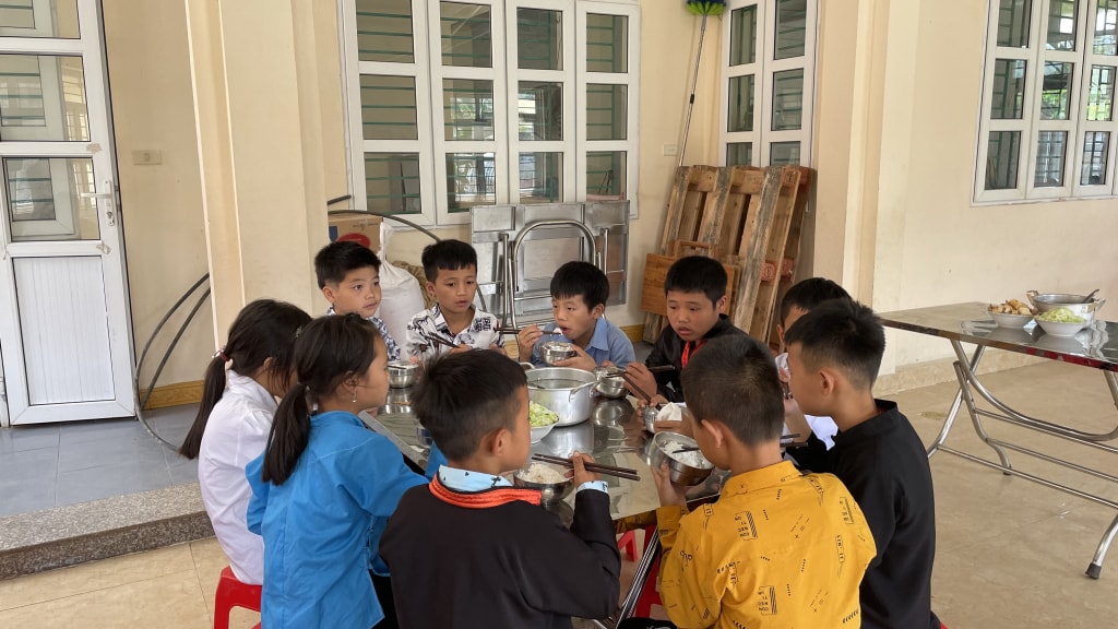 Nhiều mô hình dinh dưỡng học đường được triển khai để cải thiện thể trạng trẻ em Việt Nam- Ảnh 1.