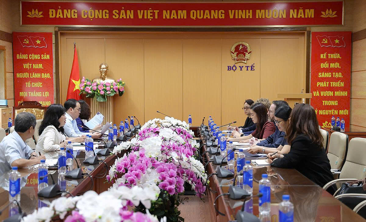 Bộ trưởng Đào Hồng Lan tiếp Đại sứ Vương quốc Anh tại Việt Nam, thúc đẩy hợp tác y tế song phương- Ảnh 3.