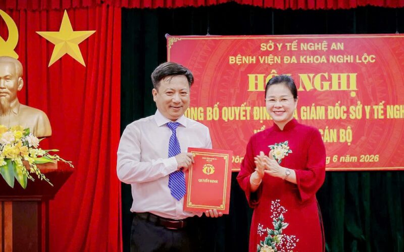 Bệnh viện Đa khoa Nghi Lộc – Nghệ An có Giám đốc mới